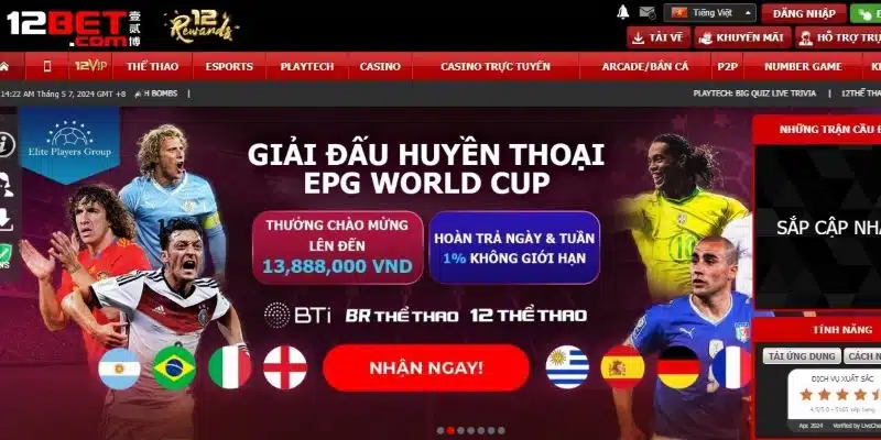 Giới thiệu nhà cái 12bet