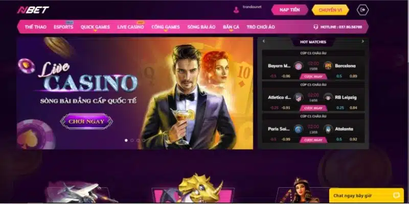 Trang web cá cược hot nhất trong giới giải trí hiện nay